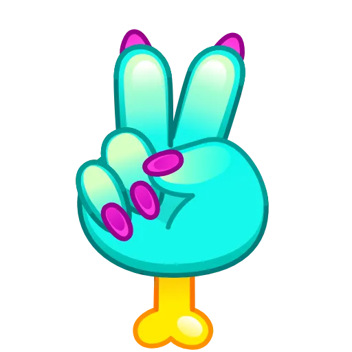 Стикер 5 Psychopath Emoji