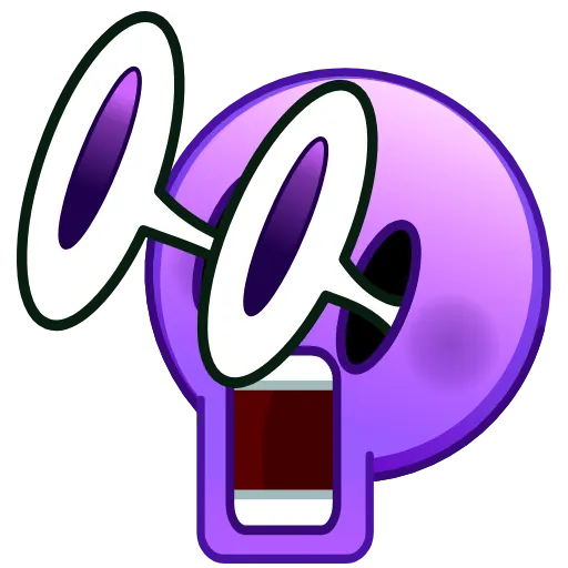 Стикер 8 Psychopath Emoji