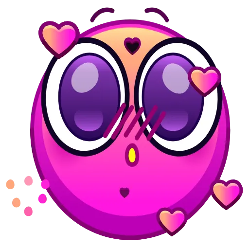 Стикер 29 Psychopath Emoji
