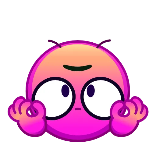 Стикер 15 Psychopath Emoji