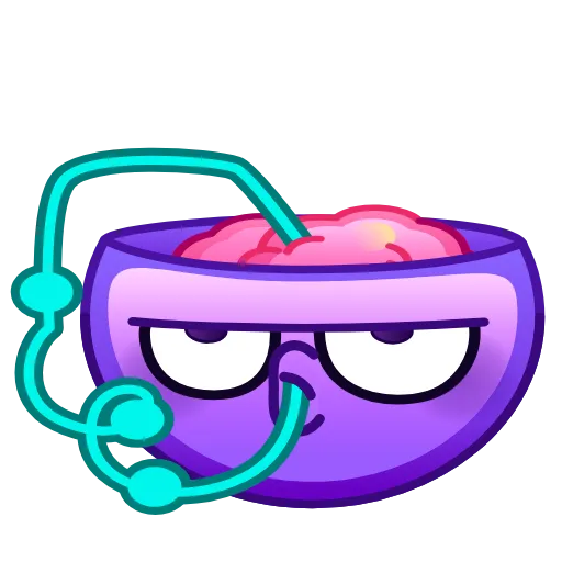 Стикер 35 Psychopath Emoji