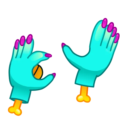 Стикер 46 Psychopath Emoji