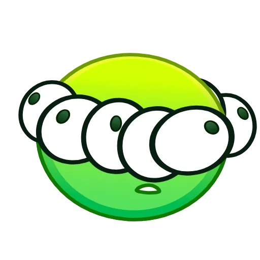 Стикер 31 Psychopath Emoji