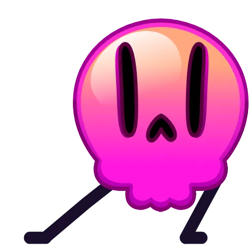 Стикер 47 Psychopath Emoji