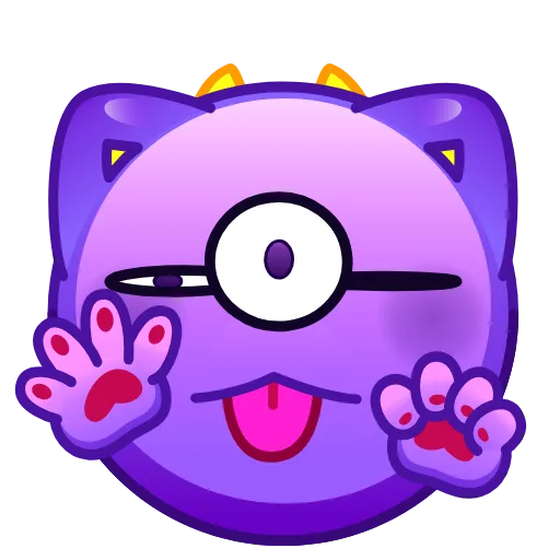 Стикер 39 Psychopath Emoji