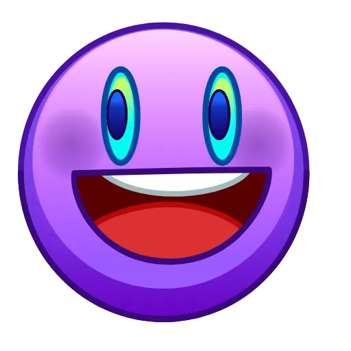 Стикер 32 Psychopath Emoji
