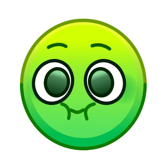 Стикер 26 Psychopath Emoji