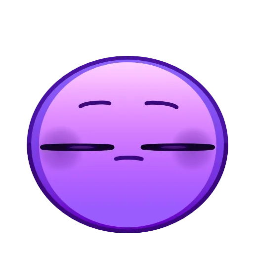 Стикер 11 Psychopath Emoji