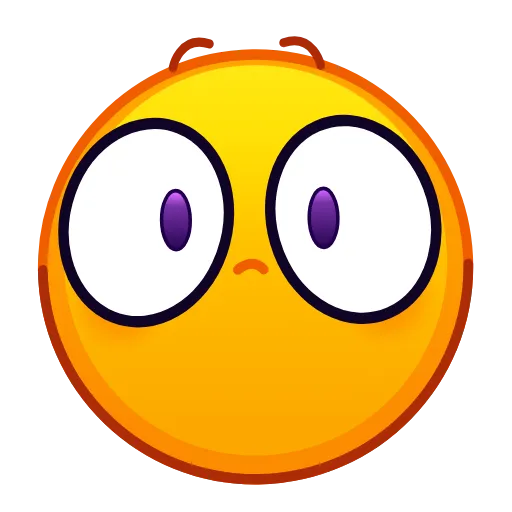Стикер 30 Psychopath Emoji