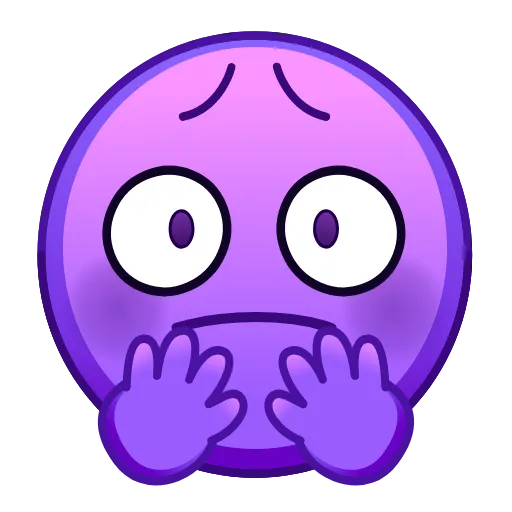 Стикер 14 Psychopath Emoji