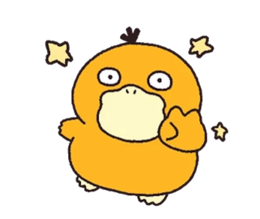 ✌️ Стикер «Psyduck» для Telegram