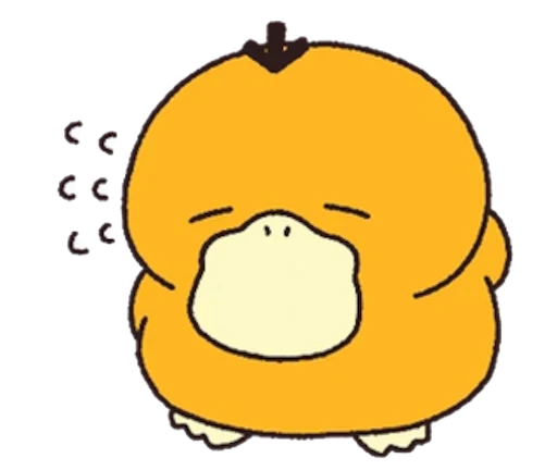 🥲 Стикер «Psyduck» для Telegram