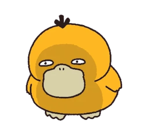 🙏 Стикер «Psyduck» для Telegram