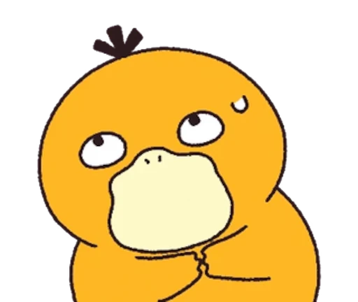 🥹 Стикер «Psyduck» для Telegram
