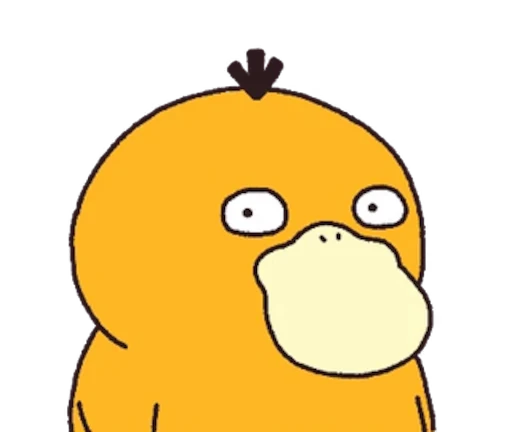 😏 Стикер «Psyduck» для Telegram