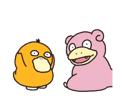 🤨 Стикер «Psyduck» для Telegram