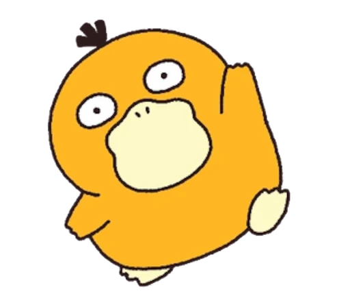 👋 Стикер «Psyduck» для Telegram