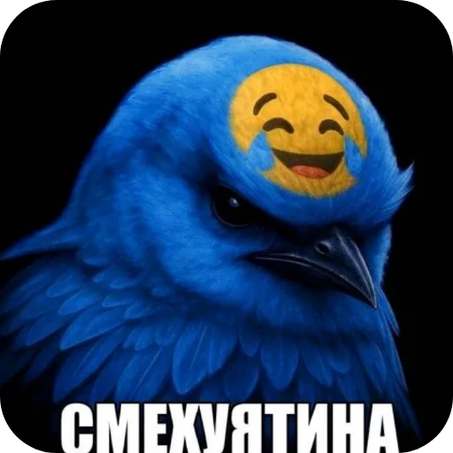 🐦 Стикер «Вряд-ли птица» для Telegram