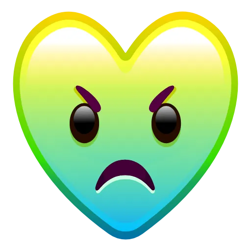 Стикер 26 Hearts Anim #emoji #cute #status