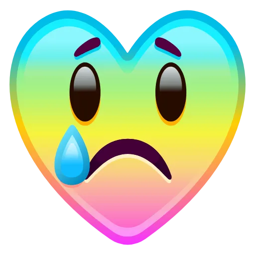 Стикер 24 Hearts Anim #emoji #cute #status