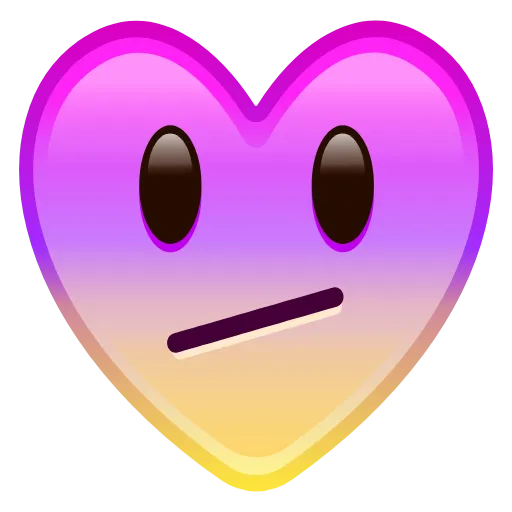 Стикер 35 Hearts Anim #emoji #cute #status