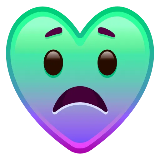 Стикер 20 Hearts Anim #emoji #cute #status