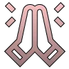 🙏 Эмодзи «Буквы бронзовые, большие и маленькие» для Telegram