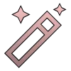 🪄 Эмодзи «Буквы бронзовые, большие и маленькие» для Telegram