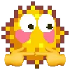 Стикер 54 😀 Puffer Emoji