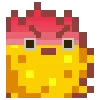 Стикер 56 😀 Puffer Emoji