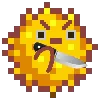 Стикер 10 😀 Puffer Emoji
