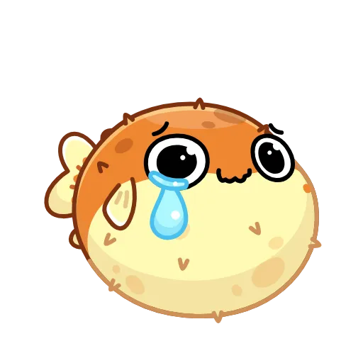 Стикер 20 Puffer Fish