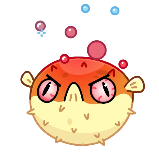 Стикер 19 Puffer Fish