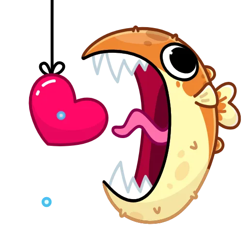 Стикер 24 Puffer Fish