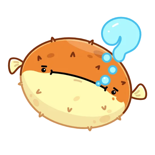 Стикер 9 Puffer Fish