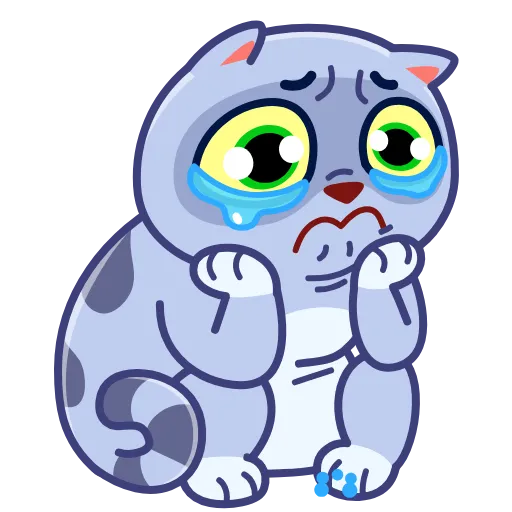 Стикер 16 Puffy Cat