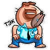 😈 Эмодзи «Мопс Валера» для Telegram