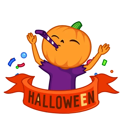 Стикер 14 Pumpkin Man