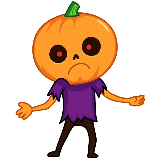 Стикер 13 Pumpkin Man