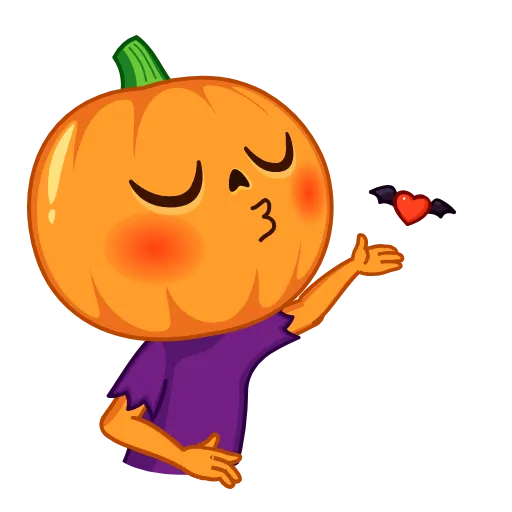 Стикер 2 Pumpkin Man