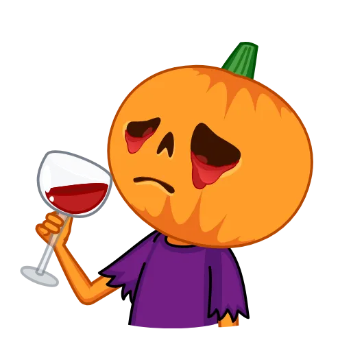 Стикер 11 Pumpkin Man