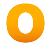 🟧 Эмодзи «Оранжевые буквы, иконки» для Telegram