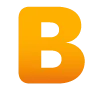 💛 Эмодзи «Оранжевые буквы, иконки» для Telegram