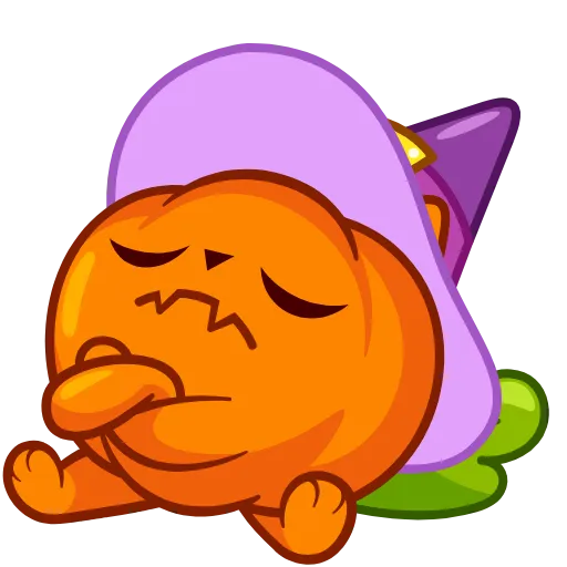 Стикер 15 Pumpkin Cat