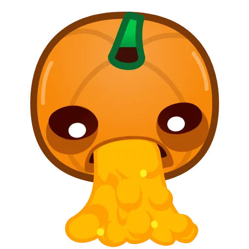 Стикер 26 Pumpkin Emoji