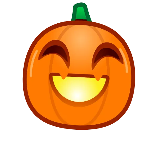 Стикер 2 Pumpkin Emoji