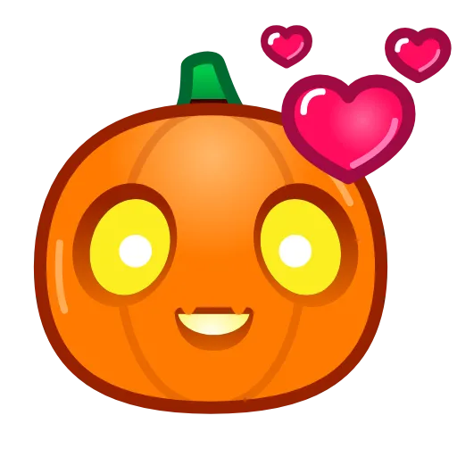 Стикер 7 Pumpkin Emoji