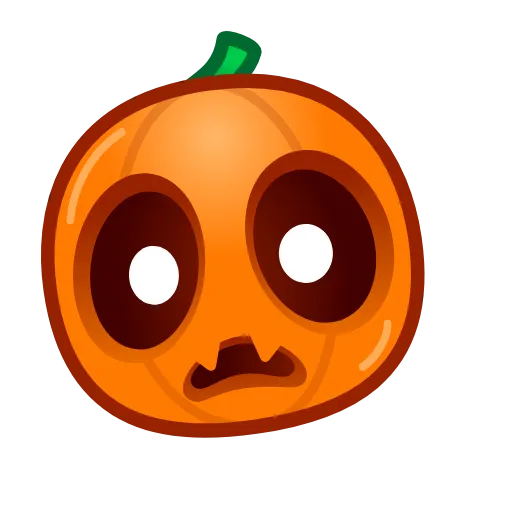 Стикер 23 Pumpkin Emoji