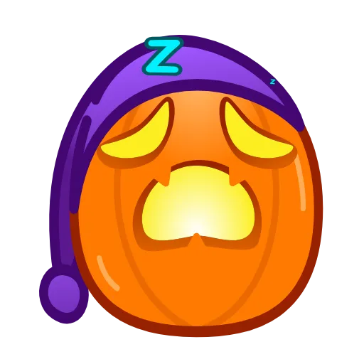 Стикер 27 Pumpkin Emoji