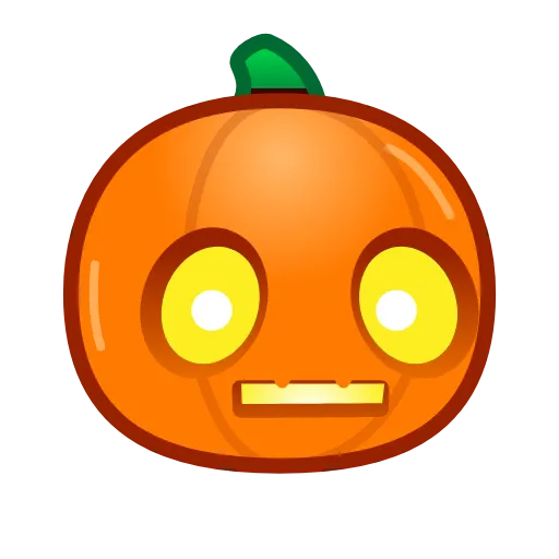 Стикер 37 Pumpkin Emoji